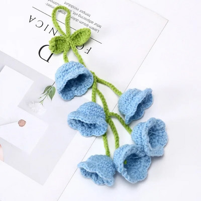 Autosalongi rippuvad tarvikud Armsad autotarvikud Bellflower Käsitsi kootud autoripats Tahavaatepeegli tarvikud Rippuvad