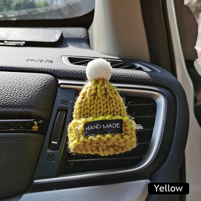 Automašīnu veidošana ar rokām gatavota cepures formas gaisa atsvaidzinātāja klipsis, gaisa kondicionētājs, ventilācijas atveres, smaržas, oriģinālās smaržas, smaržas, automašīnu aksesuāri