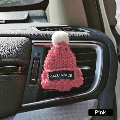 Automašīnu veidošana ar rokām gatavota cepures formas gaisa atsvaidzinātāja klipsis, gaisa kondicionētājs, ventilācijas atveres, smaržas, oriģinālās smaržas, smaržas, automašīnu aksesuāri