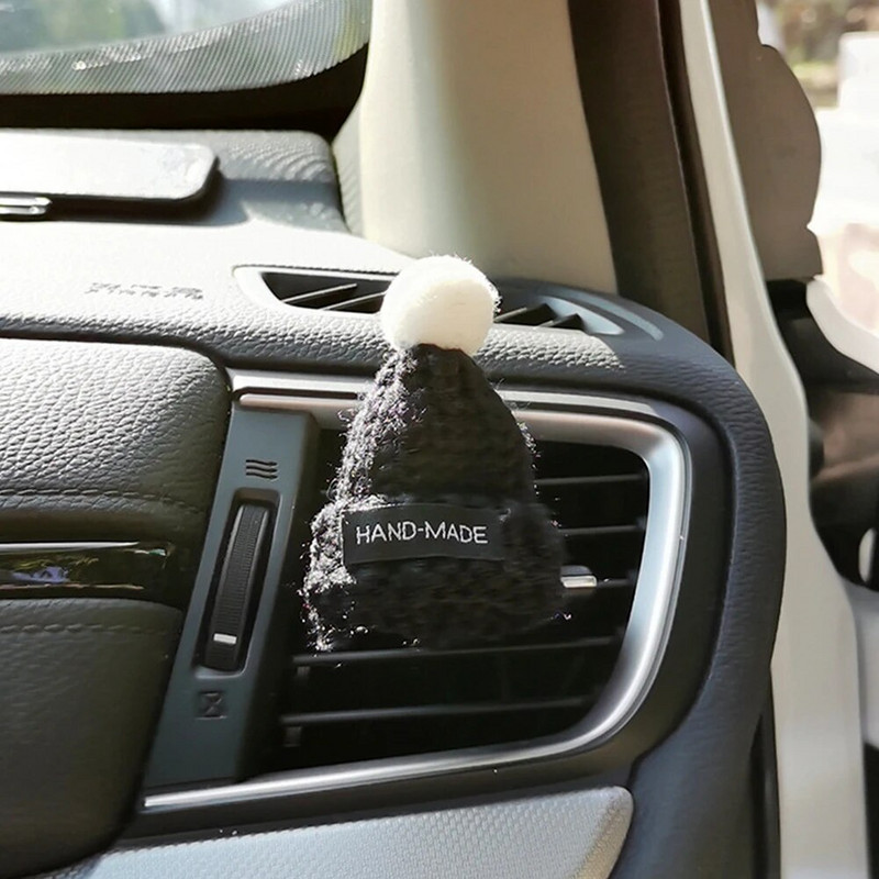 Automašīnu veidošana ar rokām gatavota cepures formas gaisa atsvaidzinātāja klipsis, gaisa kondicionētājs, ventilācijas atveres, smaržas, oriģinālās smaržas, smaržas, automašīnu aksesuāri