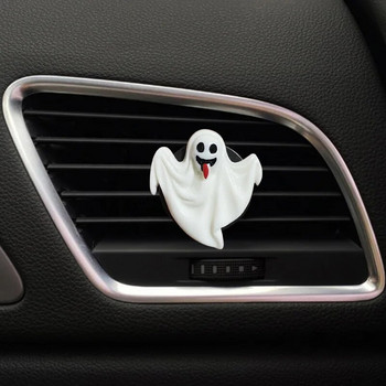 Άρωμα κολοκύθας Απλές διακοσμήσεις αυτοκινήτου Κλιπ αρωματοθεραπείας Ghost Auto Parts Halloween Κλιματισμός Ασφάλεια Αξεσουάρ αυτοκινήτου
