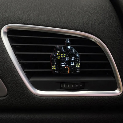 Parfum de dovleac Decoratiuni masina simple Clip pentru aromaterapie Fantoma Piese auto Halloween Aer conditionat Siguranta Accesorii auto