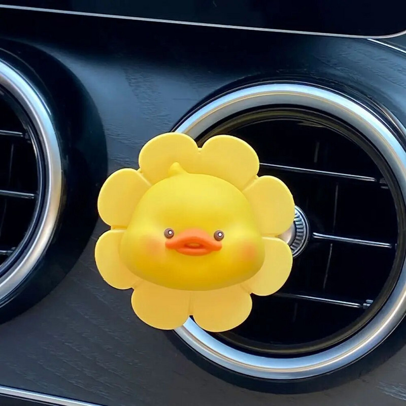 Vastupidav auto õhuvärskendaja, hõlpsasti paigaldatav aroomiteraapia klamber Loominguline loomakujuline auto õhu väljalaskeava kaunistus