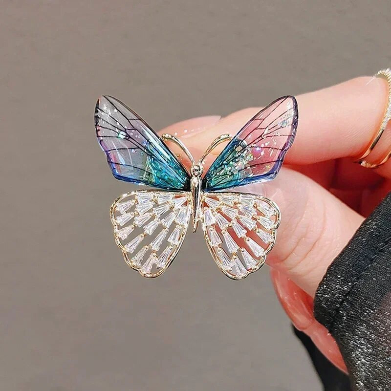 Rhinestone prossid naistele Moe nööpnõel Pross Riided Aksessuaarid Roos Butterfly Metallist Nõelad Ehted Pulmakingitused Mood