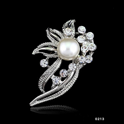 Modes līgavas pušķis, ziedu raksts, piespraude