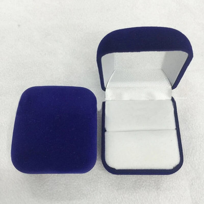 Hulgimüügi sõrmuse pakkekarp, musta sametist ehete vitriin, kokkupandav ümbris abielusõrmuse jaoks Sõbrapäeva kingituste korraldaja