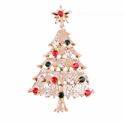 1tk jõuluprossi nööpnõelad naistele, mitmevärvilised kivist jõuluehted, kingitus tüdrukutele jõulukaunistused