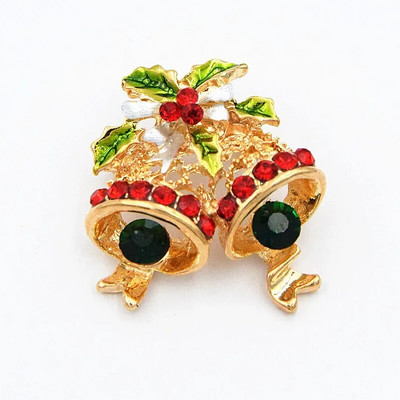 1tk jõuluprossi nööpnõelad naistele, mitmevärvilised kivist jõuluehted, kingitus tüdrukutele jõulukaunistused