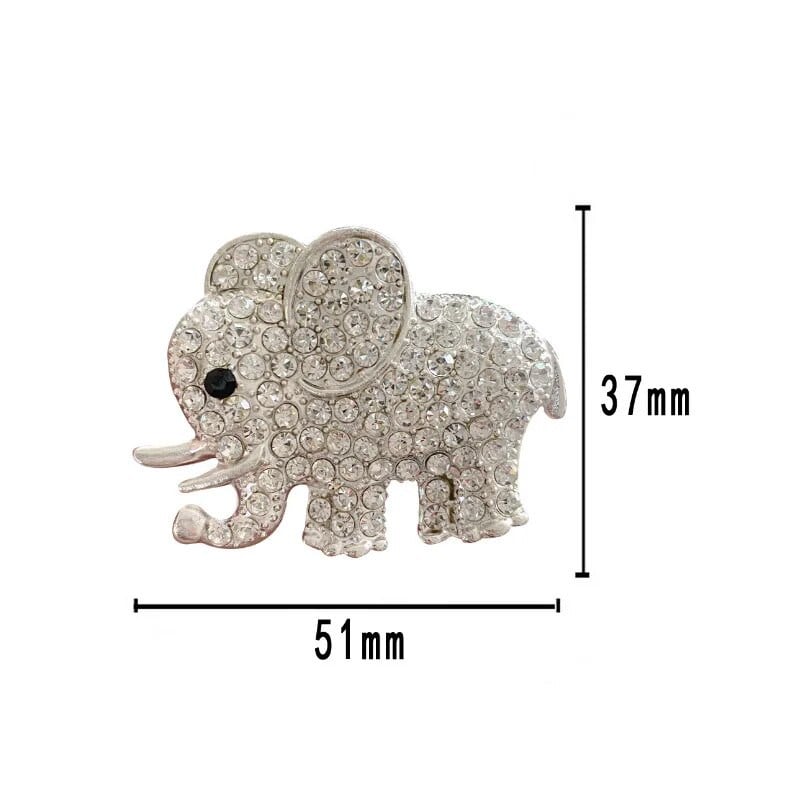 Bling Elephant Auto Smaržas Clip Auto Aroma Vent Clip Auto Smaržas Gaisa atsvaidzinātājs Automašīnas Ornaments Dimanta Zilonis Auto Interjera Dekors