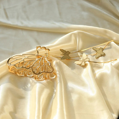 Μόδα Χρυσό Χρώμα Κούφια Γεωμετρικά Κλιπ Μαλλιά Μεταλλικά Νύχια Μαλλιά Σταυρός Κλιπ κεφαλής Κούρεμα Καβούρι Γυναικεία Αξεσουάρ Μαλλιών