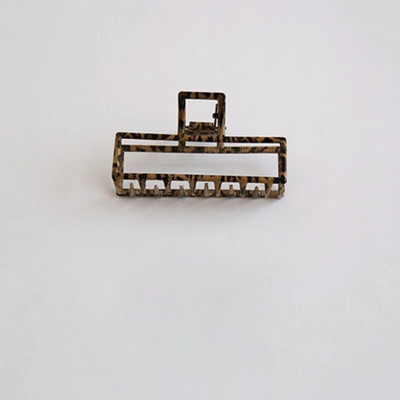 Μόδα Χρυσό Χρώμα Κούφια Γεωμετρικά Κλιπ Μαλλιά Μεταλλικά Νύχια Μαλλιά Σταυρός Κλιπ κεφαλής Κούρεμα Καβούρι Γυναικεία Αξεσουάρ Μαλλιών