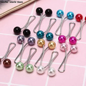 12 tk Lady moslemi sall Hijab Clips Pearl Sall Pross Pin Sall Sall Pea salli hoidja