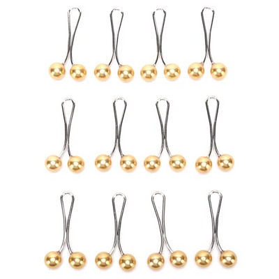 12 tk Lady moslemi sall Hijab Clips Pearl Sall Pross Pin Sall Sall Pea salli hoidja