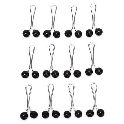 12 tk Lady moslemi sall Hijab Clips Pearl Sall Pross Pin Sall Sall Pea salli hoidja