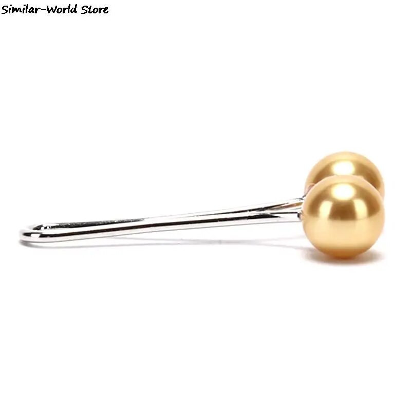 12 tk Lady moslemi sall Hijab Clips Pearl Sall Pross Pin Sall Sall Pea salli hoidja