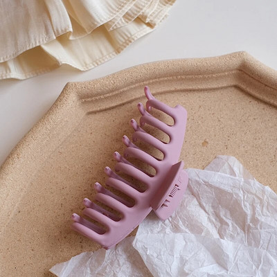 AOMU Sweet Scrub värviline akrüülhaardeklamber Lihtne ovaalne õõnes leopardhaaret juuksekrabi naistele meigivanni juukseaksessuaarid