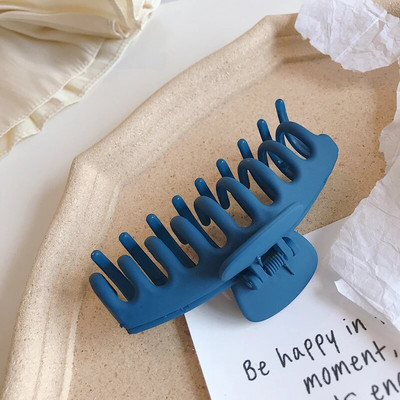 AOMU Sweet Scrub värviline akrüülhaardeklamber Lihtne ovaalne õõnes leopardhaaret juuksekrabi naistele meigivanni juukseaksessuaarid