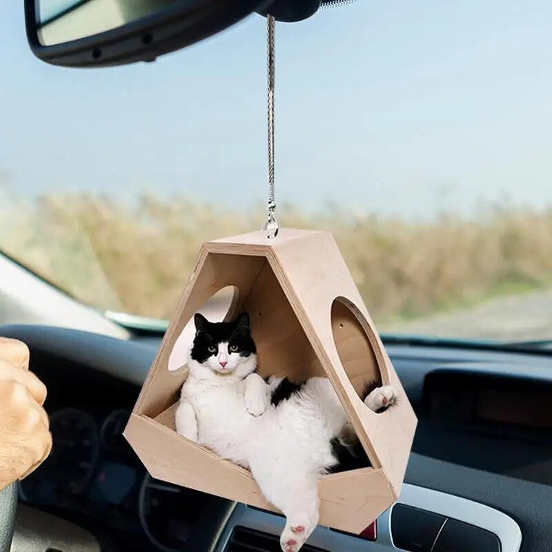 Ornament pentru agățat pentru mașină, drăguț, pisică, câine, ornament auto interior cu balon colorat, pandantiv, farmec pentru mașină, pentru oglinda retrovizoare, decor auto
