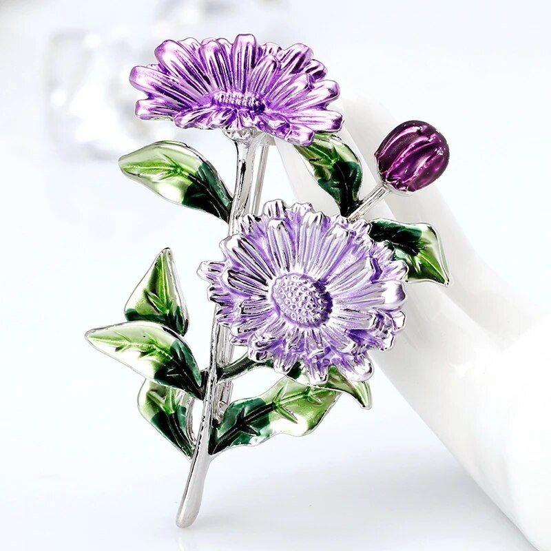 Emailiga Kaunid Krüsanteemi Kujulised Prossi Nõelad Ja Prossid Naistele Tüdrukutele Peopeo Nõelad Ehted 3 värvi