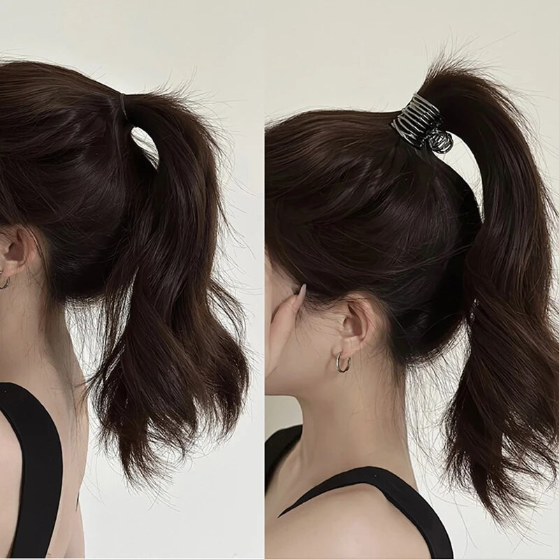 Ψηλό κλιπ αλογοουράς για γυναίκες Μόδα μεταλλικά μαλλιά Νύχι για κορίτσια σφιγκτήρες για κορίτσι σταθερή φουρκέτα με νύχι κλιπ Αξεσουάρ μαλλιών Αξεσουάρ κεφαλής