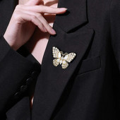 1 vnt Prabangios išskirtinės drugelio sagės, madingos moteriškos vestuvinės suknelės smeigtukai, papuošalai, dovanų aksesuarai, papuošalai nuo vabzdžių