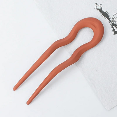 Moodsed juuksepulgad Kahvlijuuksenõel Elegantne naiste juukseklambrinõelad U-kujulised tüdrukud juuksenõelad juuksekumpude valmistaja peakatete aksessuaarid