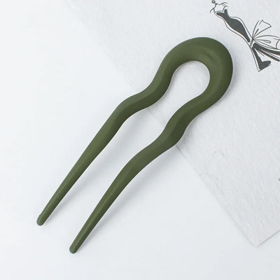 Moodsed juuksepulgad Kahvlijuuksenõel Elegantne naiste juukseklambrinõelad U-kujulised tüdrukud juuksenõelad juuksekumpude valmistaja peakatete aksessuaarid