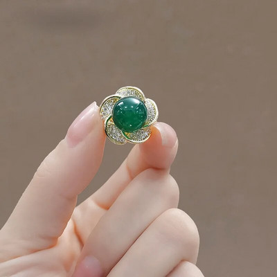 1 tk Mood armsad lillelised kaarprossid naistele, metallist pimestamisvastased revääritihvtid, fikseeritud riidenõelad, kampsun mantel, rõivatarvikud