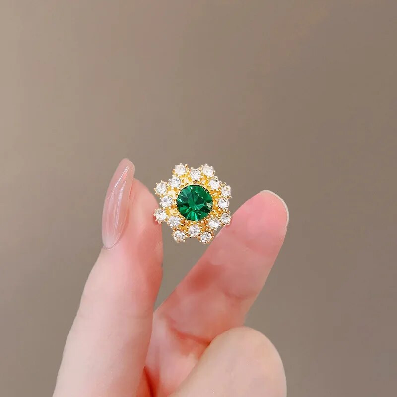 1 tk Mood armsad lillelised kaarprossid naistele, metallist pimestamisvastased revääritihvtid, fikseeritud riidenõelad, kampsun mantel, rõivatarvikud