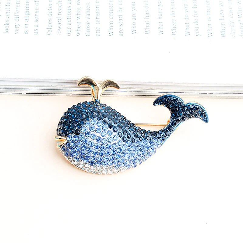 1 tk mood sinine kivist vaala pross, roodiumiga kaetud naiste loomade rinnanõel Daami peokleitide aksessuaarid, korsaažiehted