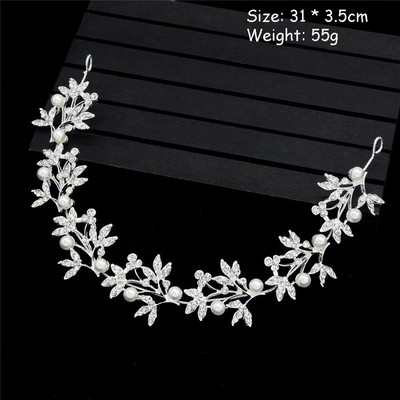 Uued pulmajuukseaksessuaarid Crystal Pearl Juuksevöö Pulmad Pruudijuukseehted Juuksed Ehted Pruudi peakate Peapaelad Kuumad