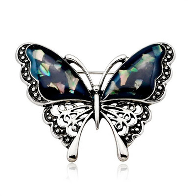 1XWoman Personality Jewelry Butterfly Brooch Lady Insect Series Corsage Μικρές φρέσκες εξαίσιες καρφίτσες Κομψή καρφίτσα All-match