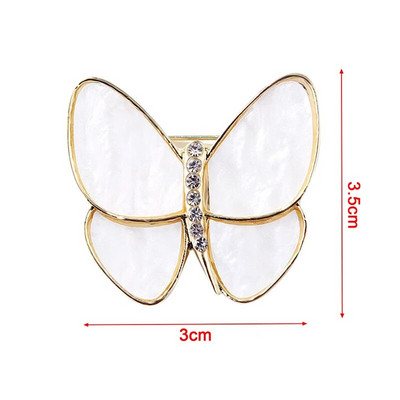 1XWoman Personality Jewelry Butterfly Brooch Lady Insect Series Corsage Μικρές φρέσκες εξαίσιες καρφίτσες Κομψή καρφίτσα All-match