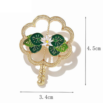 1PC emajlirani broševi s cvijetom hortenzije za žene Nova modna igla za biljke Proljetni dizajn Nakit