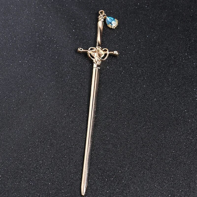 Uued igapäevased ehted teevad teid moekaks vintage mõõga juuksenõelaga peakate Hiina stiilis juuksepulgad hobusesabahoidjaga juukseehted