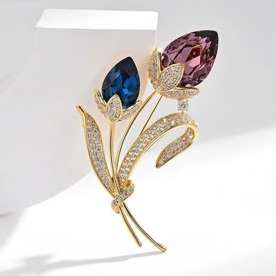 1 tk Moekristall, Kaksikud, lillelised prossid, naiste riided, mantel, ehted, peoaksessuaarid