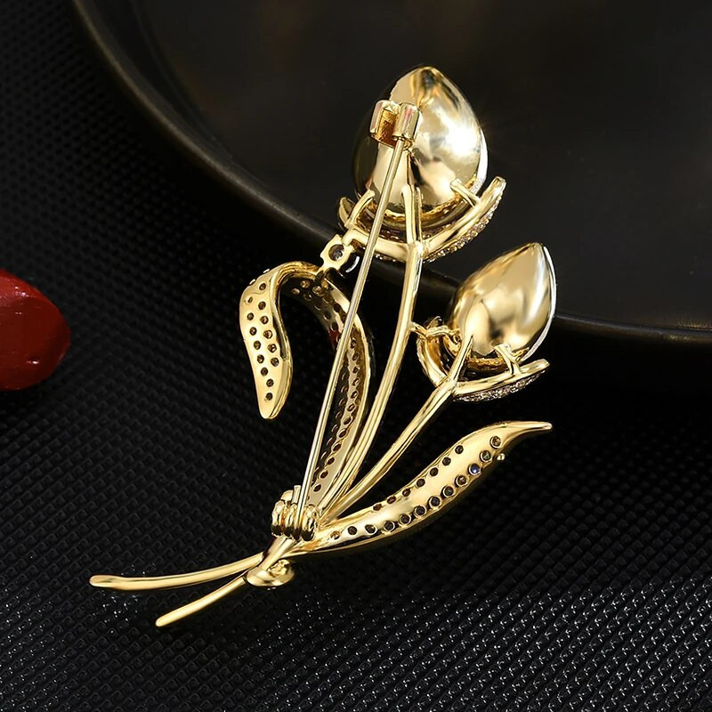 1 tk Moekristall, Kaksikud, lillelised prossid, naiste riided, mantel, ehted, peoaksessuaarid