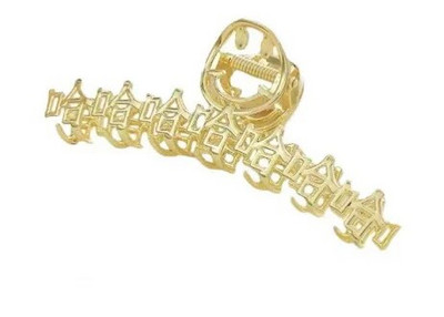 Mood naiste õõnsad geomeetrilised juukseklambrid metallist juuksenõelaga ristjuuksenõelaga peapael Libisematu juuksekrabi kullavärvi juukseaksessuaarid