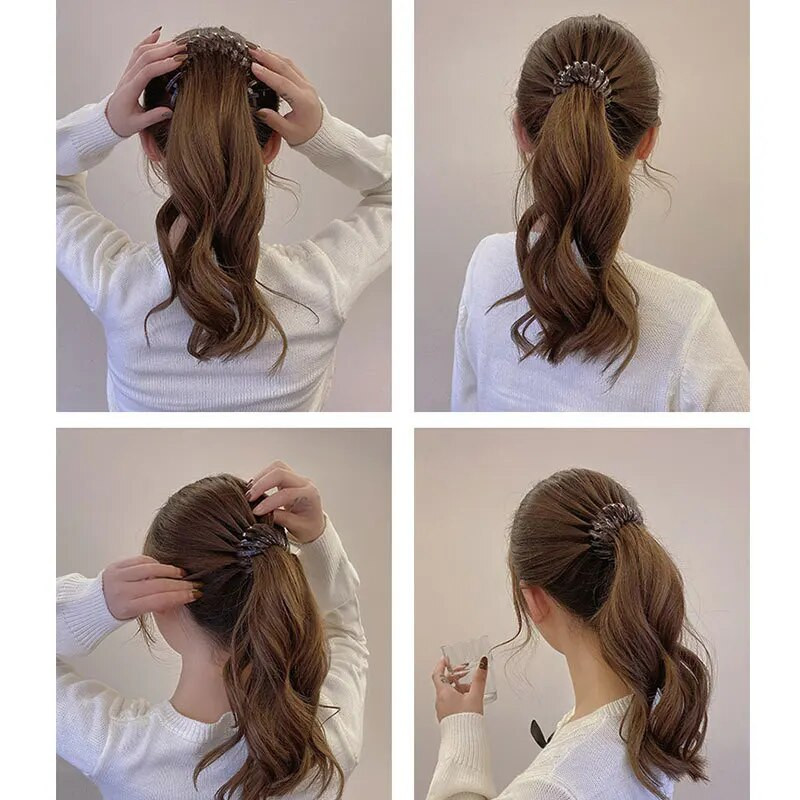 Fashion Bird Nest Hair Clip για Γυναικεία Κούτσος φουρκέτας Αξεσουάρ μαλλιών με πόρπη αλογοουράς Vogelnest Haarspange 2023