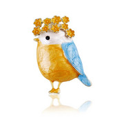 1 tk Moodne lillepärg Väike linnusõlg Naiste Kostüümmantel Ehted Aksessuaarid Kingitus