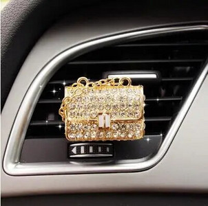 MR TEA Crystal automobilių oro gaiviklis Kalnų krištolas aukštakulniai karūnėlė oro ventiliacijos klipas kvepalai putojantys automobilių dekoro automobilių kvapai