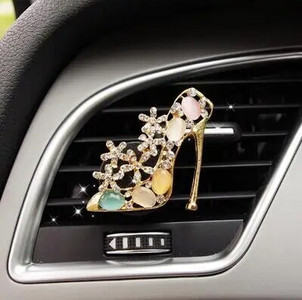 MR TEA Crystal automobilių oro gaiviklis Kalnų krištolas aukštakulniai karūnėlė oro ventiliacijos klipas kvepalai putojantys automobilių dekoro automobilių kvapai