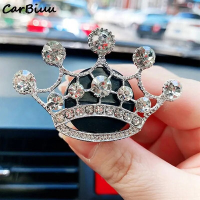 Blingi aksessuaarid autokoti jaoks tüdrukutele, deodorant, haarduv parfüümiklambriga hajuti parfüüm auto stiilseks kaunistamiseks