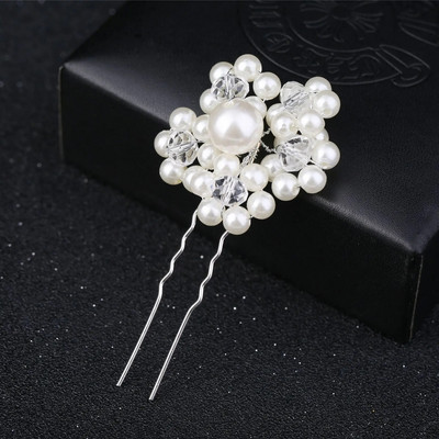 Κορεάτικη μόδα μαργαριταρένιες χτένες μαλλιών Χειροποίητες φουρκέτες και κλιπ για γυναίκες κορίτσια Αξεσουάρ κοσμήματα χτενίσματος γάμου νύφης