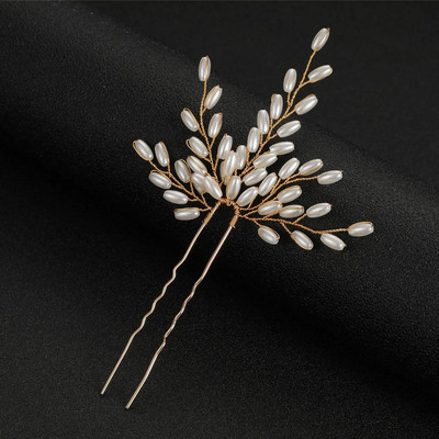 Κορεάτικη μόδα μαργαριταρένιες χτένες μαλλιών Χειροποίητες φουρκέτες και κλιπ για γυναίκες κορίτσια Αξεσουάρ κοσμήματα χτενίσματος γάμου νύφης