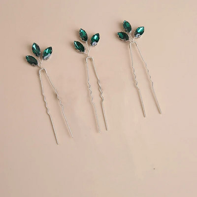 3Vnt vestuvinės tiaros U formos plaukų segtukų šakutės moterims krištolinės sidabrinės spalvos plaukų segtukai mergaičių šoniniai segtukai karūnėlės vestuviniams plaukams papuošalai