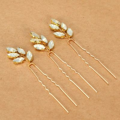 3Vnt vestuvinės tiaros U formos plaukų segtukų šakutės moterims krištolinės sidabrinės spalvos plaukų segtukai mergaičių šoniniai segtukai karūnėlės vestuviniams plaukams papuošalai