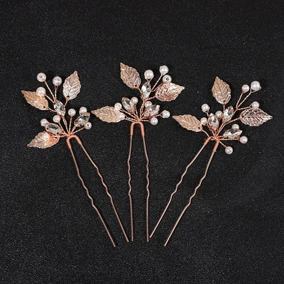 3Vnt vestuvinės tiaros U formos plaukų segtukų šakutės moterims krištolinės sidabrinės spalvos plaukų segtukai mergaičių šoniniai segtukai karūnėlės vestuviniams plaukams papuošalai