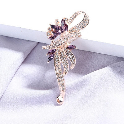 Mood Elegantsed Naise Prossid Retro 6,5*2cm Kristallist Prossid Pins Moeehted Rõivad Aksessuaarid Hulgimüük