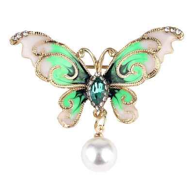 Butterfly pross Luksuslik kristallist nööpnõel, suured prossid naistele peoõhtuks, kivist nööpnõelad, riiete aksessuaarid